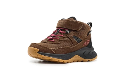 Детские ботинки KEEN Hightrail непромокаемые, оливковые