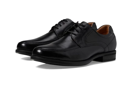 Florsheim Midtown Moc Toe Oxford black smooth