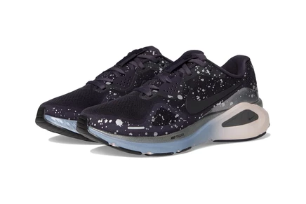 Женские кроссовки Nike Structure 26 Run cave purple/black/metallic dark grey/silt red/metallic silver