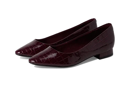 Rockport Tessa dark red croco