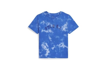 Polo Ralph Lauren Kids Logo Tie-Dye Cotton Tee (Toddler/Little Kid) pacific royal