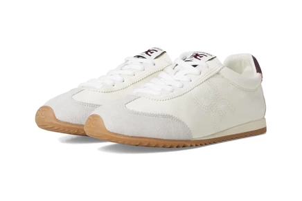 Женские кроссовки Sam Edelman Isella 2 optic white/plum wine