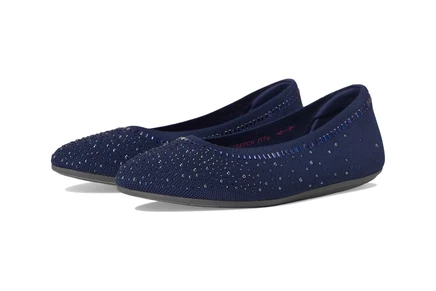 Женские балетки Skechers Cleo 2.0, темно-синие