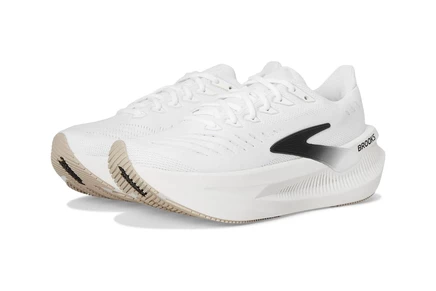 Женские кроссовки Brooks Glycerin Max 2, бело-черно-серые