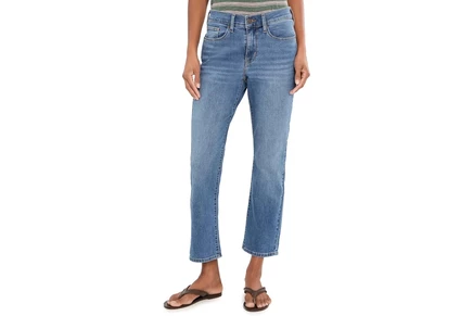 Levis Womens Classic Straight Ankle eternal indigo mid