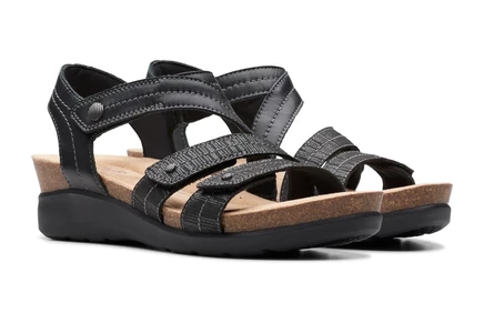 Clarks Calenne Clara black combi