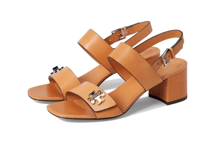 Туфли Tory Burch T Lock Heel Sandals 55mm