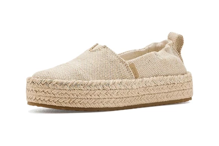 Детские лоферы TOMS Kids Valencia, шампань