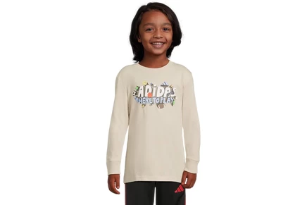 Детская футболка adidas Kids Expression, светло-голубая