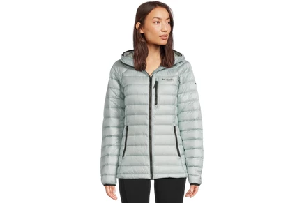 Женская пуховая куртка Columbia Arctic Crest, голубая