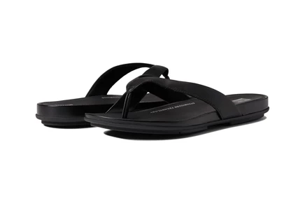 Сандалии FitFlop Gracie Leather Flip-Flops