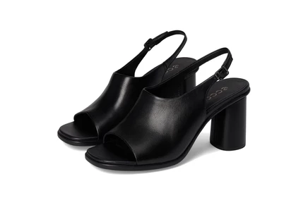 ECCO Sculpted Alba 65 Slingback Heel Sandal black