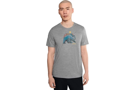 Футболка Smartwool Bear Strata Active Short Sleeve Graphic Tee