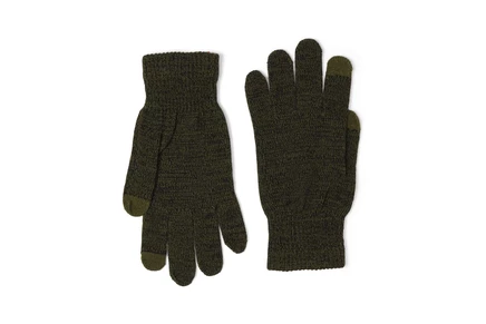 Унисекс перчатки Smartwool Merino Liner сенсорные, моховой меланж