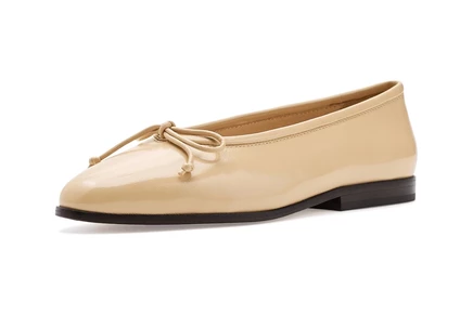 Женские балетки Loeffler Randall Noelle бежевые