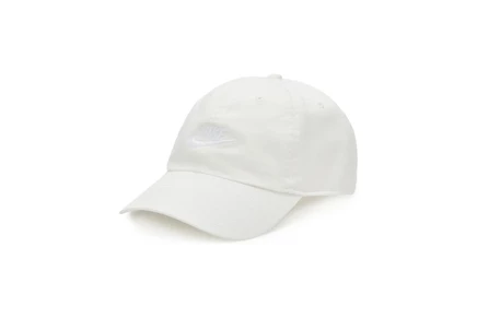 Кепка Nike Club Unstructured Futura Wash, слоновая кость/белая