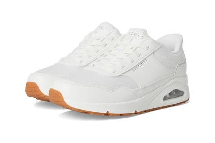 Женские кроссовки Skechers Uno Banksia без шнуров, белые