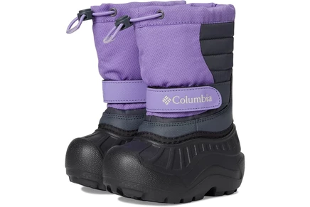 Детские зимние ботинки Columbia Powderbug, фиолетовые
