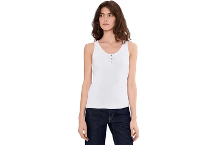 Женская футболка Michael Stars Brandy Henley Tank
