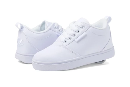 Унисекс кеды Heelys Pro 20 Triple со съёмным колесом, белые