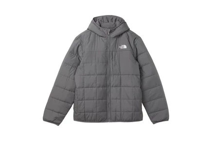 The North Face Kids Reversible Shasta Full Zip Hooded Jacket (Little Kid/Big Kid) smoked pearl