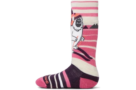 Носки Smartwool Kids Wintersport Full Cushion Yeti Pattern Over-the-Calf Socks (Toddler/Little Kid/Big Kid)