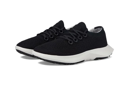 Женские кроссовки Allbirds Tree Dasher 2, белые/черные