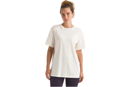 The North Face Midnight Mirage Relaxed Short Sleeve Tee white dune