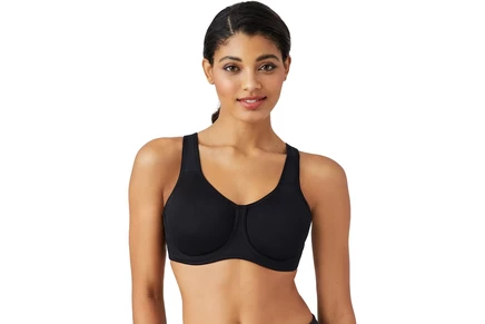 Женский бюстгальтер Wacoal Sport Underwire 855170, черный