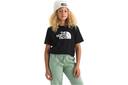 Детская футболка The North Face Kids с логотипом, черная
