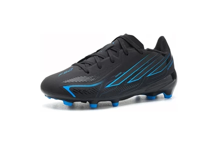Детские бутсы Adidas F50, черно-синие