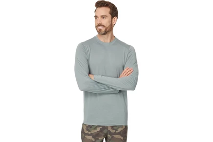 Мужской лонгслив Free-Fly Bamboo Lightweight, серый