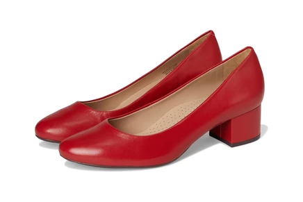 Marc Joseph New York Broadway Pump red napa