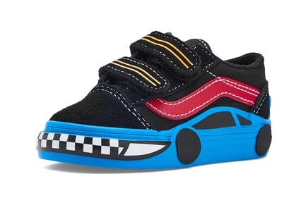 Детские кроссовки Vans Old Skool V, черно-синие