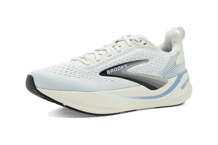 Женские кроссовки Brooks Ghost Max 4, серо-голубые
