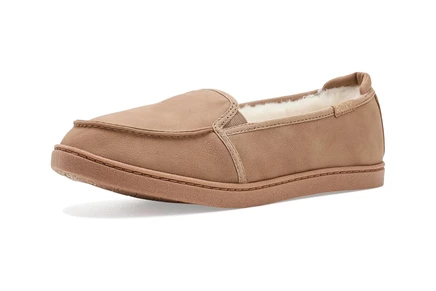 Женские слипоны Roxy Minnow Cozy, бежевые