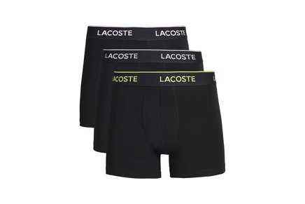 Мужские боксеры Lacoste 3-Pack, черные/многоцветные