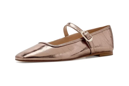 Женские балетки Marc Fisher LTD Garissa, золотистые кожаные