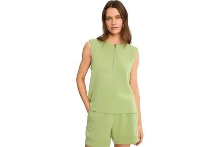 Топ Varley Simmons 1/2 Zip Tank