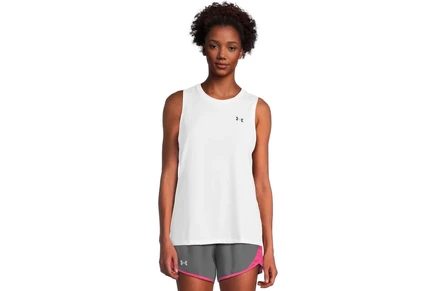 Under Armour Tech Tank Solid white/black