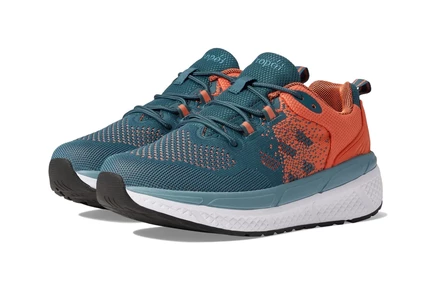 teal/coral