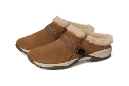 Женские кроссовки Easy Spirit Elinn medium brown suede