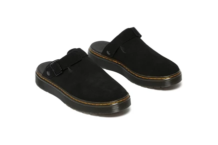 Унисекс сабо Dr Martens Carlson замшевые, черные