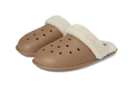 Тапочки Crocs Classic Fuzz Scuff Slippers