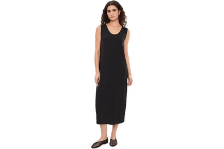 Платье Eileen Fisher V-Neck Full Length Oval Dress