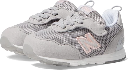 New Balance Kids 515 New-B Hook-and-Loop (Infant/Toddler) rain cloud/pink haze