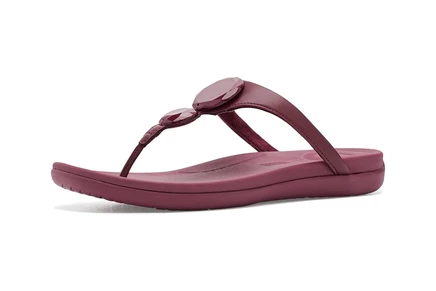 Женские сандалии FitFlop Solay, темно-бордовые