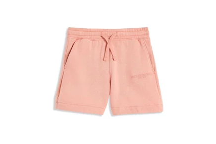 Детские шорты Abercrombie Kids Sunfaded, коралловые