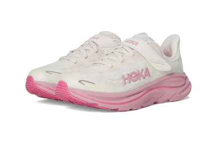 Кроссовки для детей Hoka Kids Clifton 10, розово-кремовые