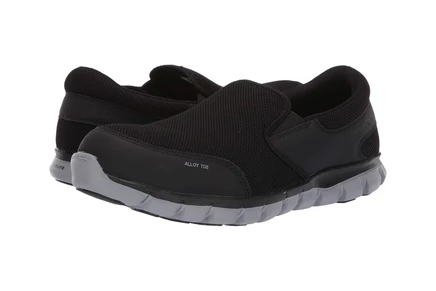Reebok Work Sublite Cushion Work Alloy Toe EH Slip On black